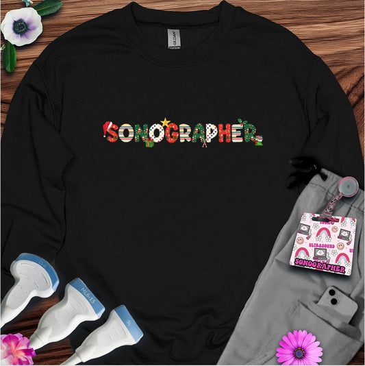 "Christmas Sonographer" Sweatshirt