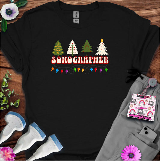 "Christmas Sonographer" T-shirt