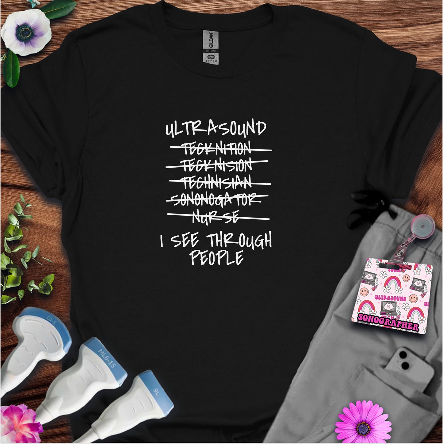 "Ultrasound Tecknitian" T-Shirt