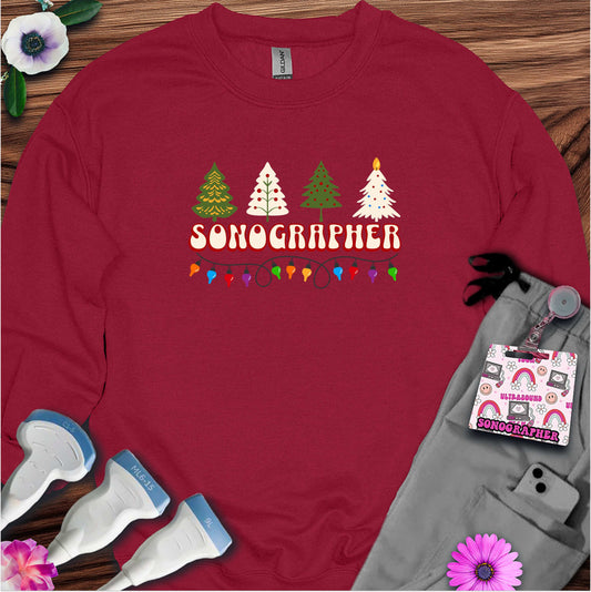 "Christmas Sonographer" Sweatshirt