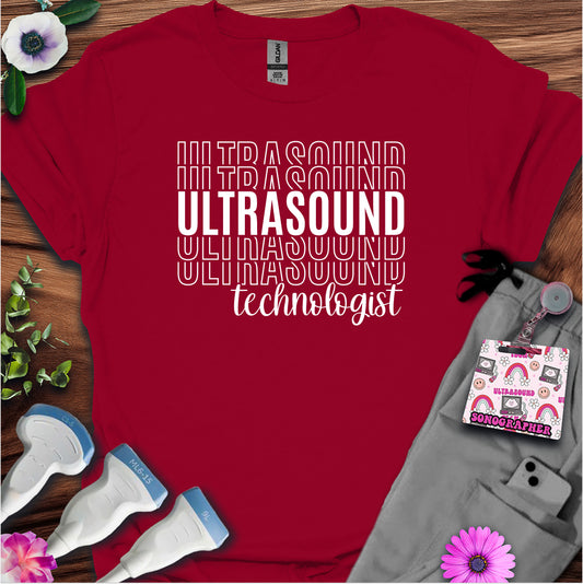 "Ultrasound Technologist" T-shirt