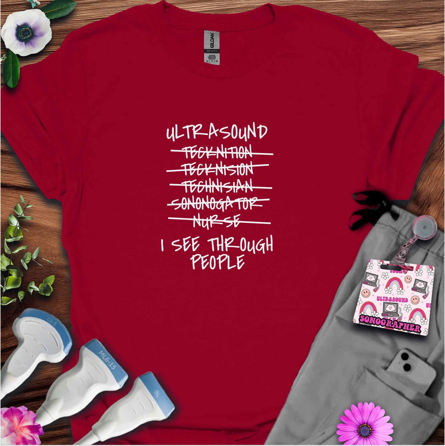 "Ultrasound Tecknitian" T-Shirt