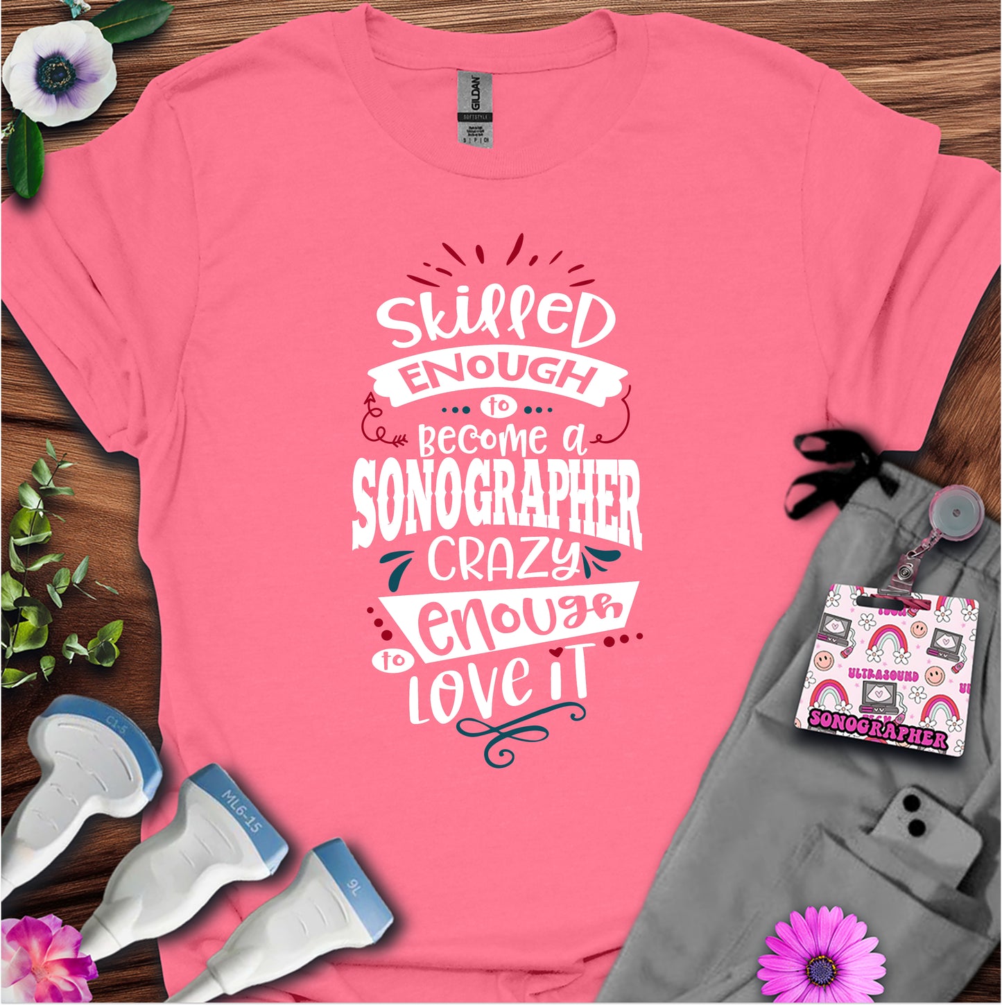 "Skilled & Crazy" T-shirt