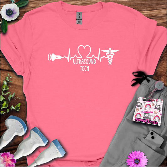 "Ultrasound HeartBeat" T-Shirt