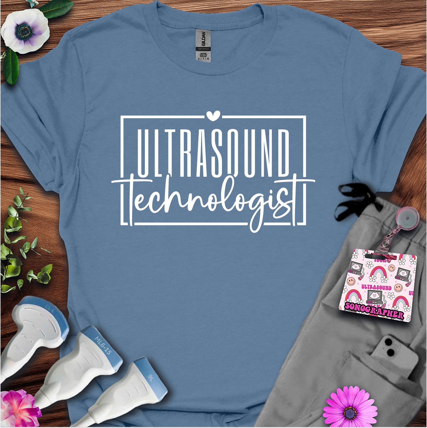 "Ultrasound Technologist" T-shirt