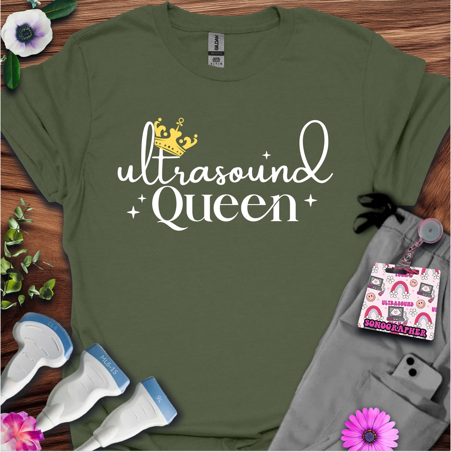 "Ultrasound Queen 👑" T-Shirt