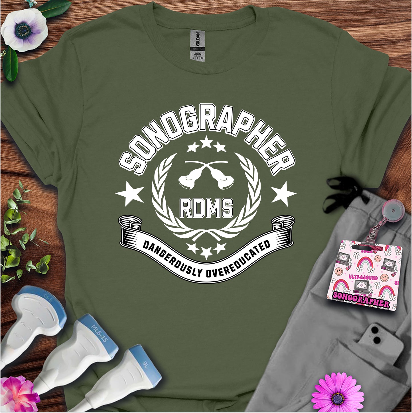 "Dangerously Overeducated" T-Shirt