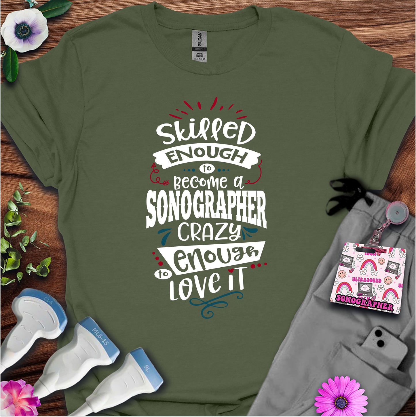 "Skilled & Crazy" T-shirt