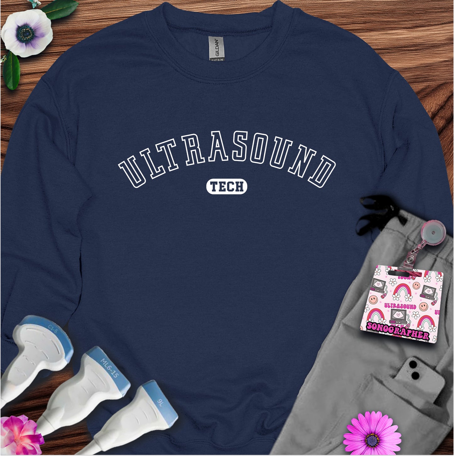 "Ultrasound Tech University" Sweatshirt