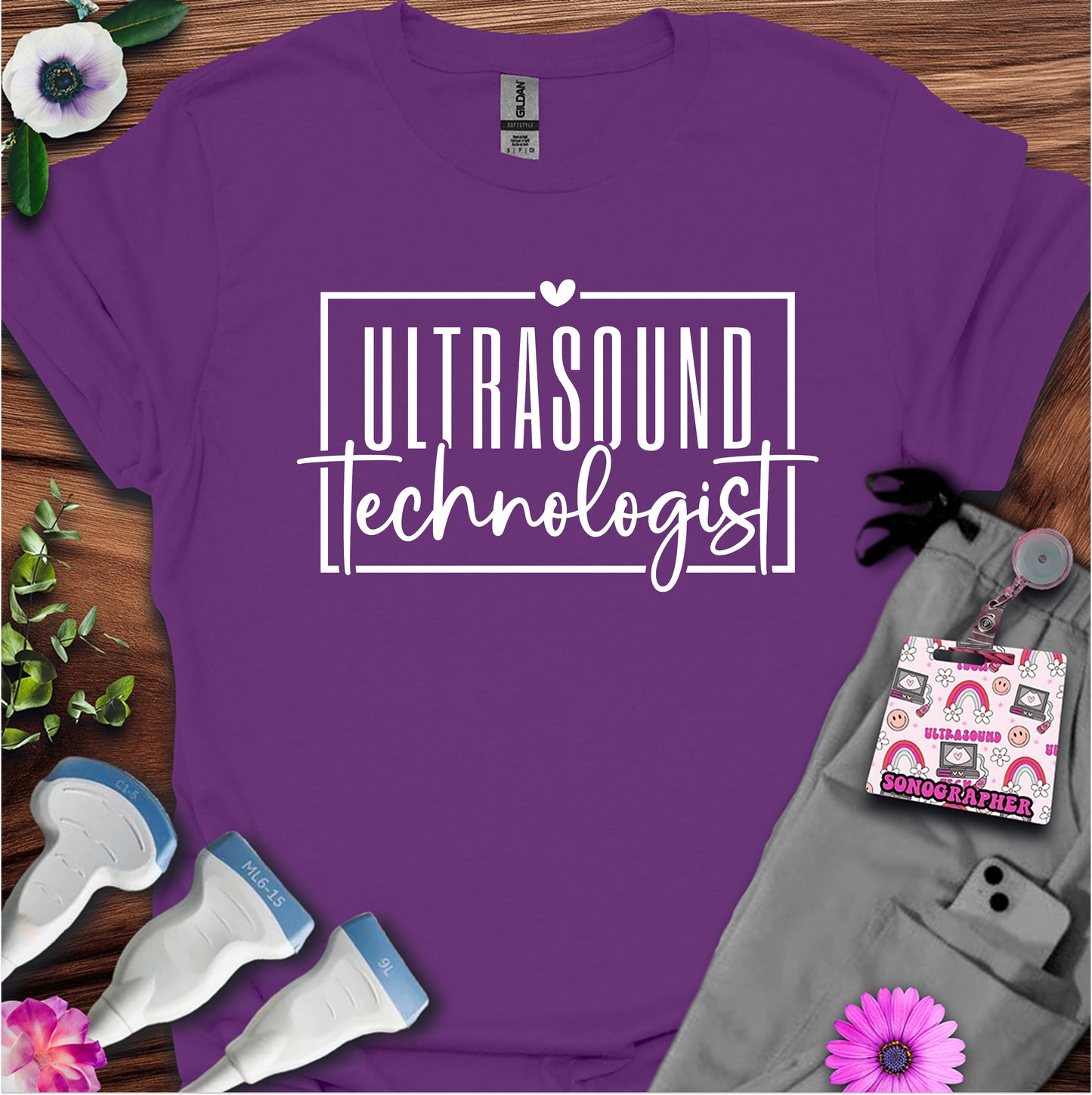 "Ultrasound Technologist" T-shirt