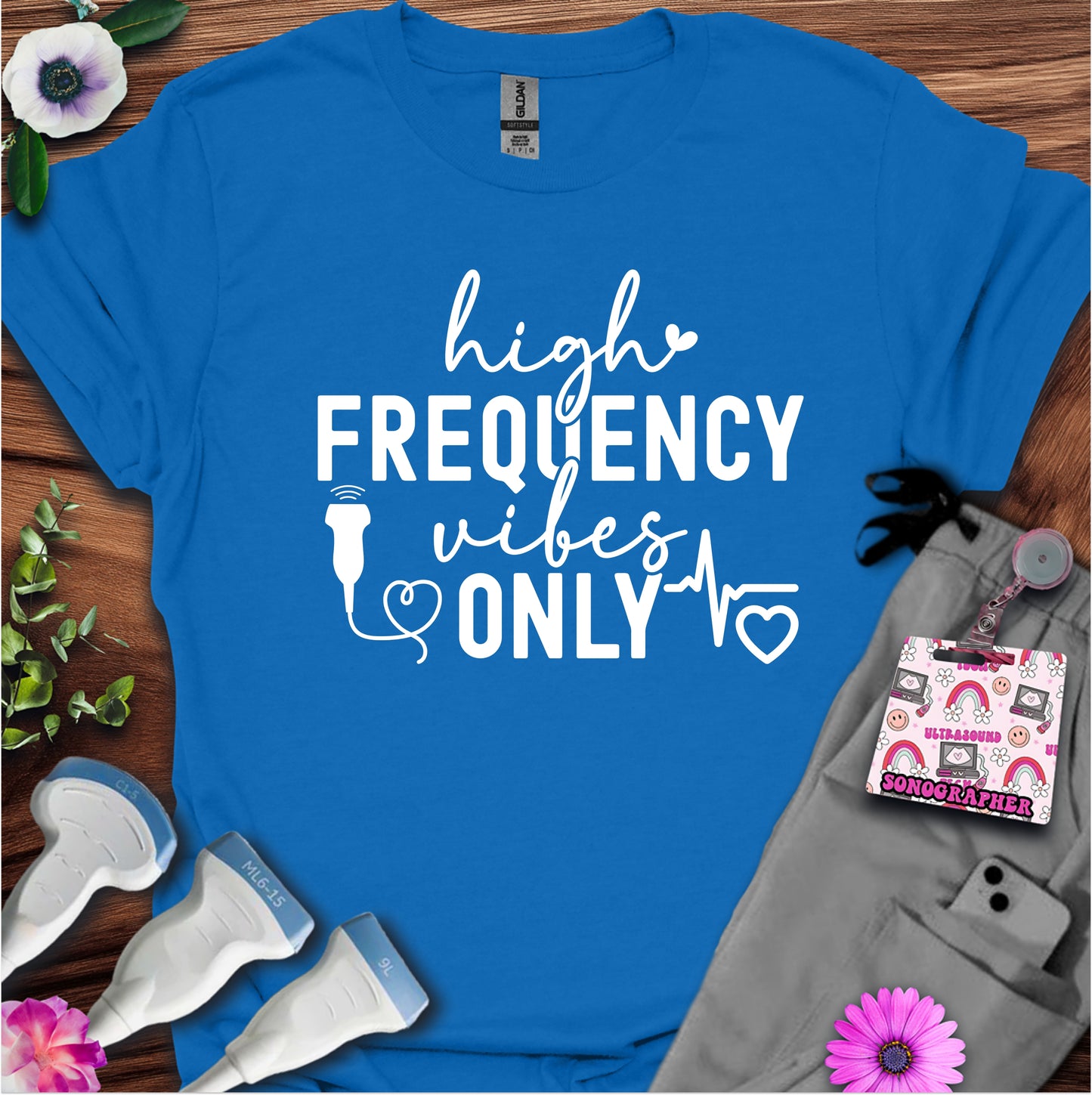 "High Frequency Vibes" T-shirt