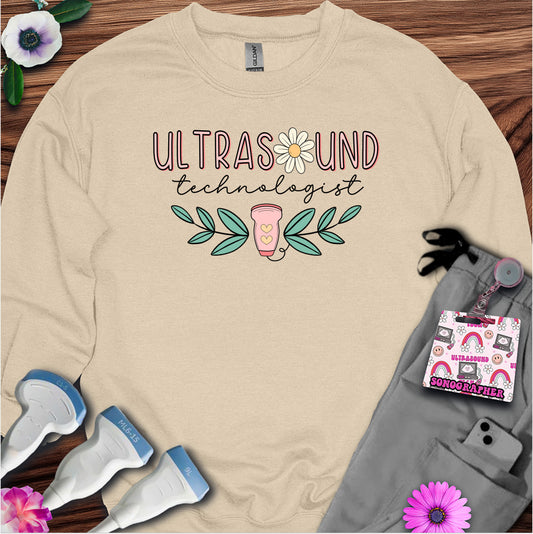 "Ultrasound Technologist Daisy" Sweatshirt