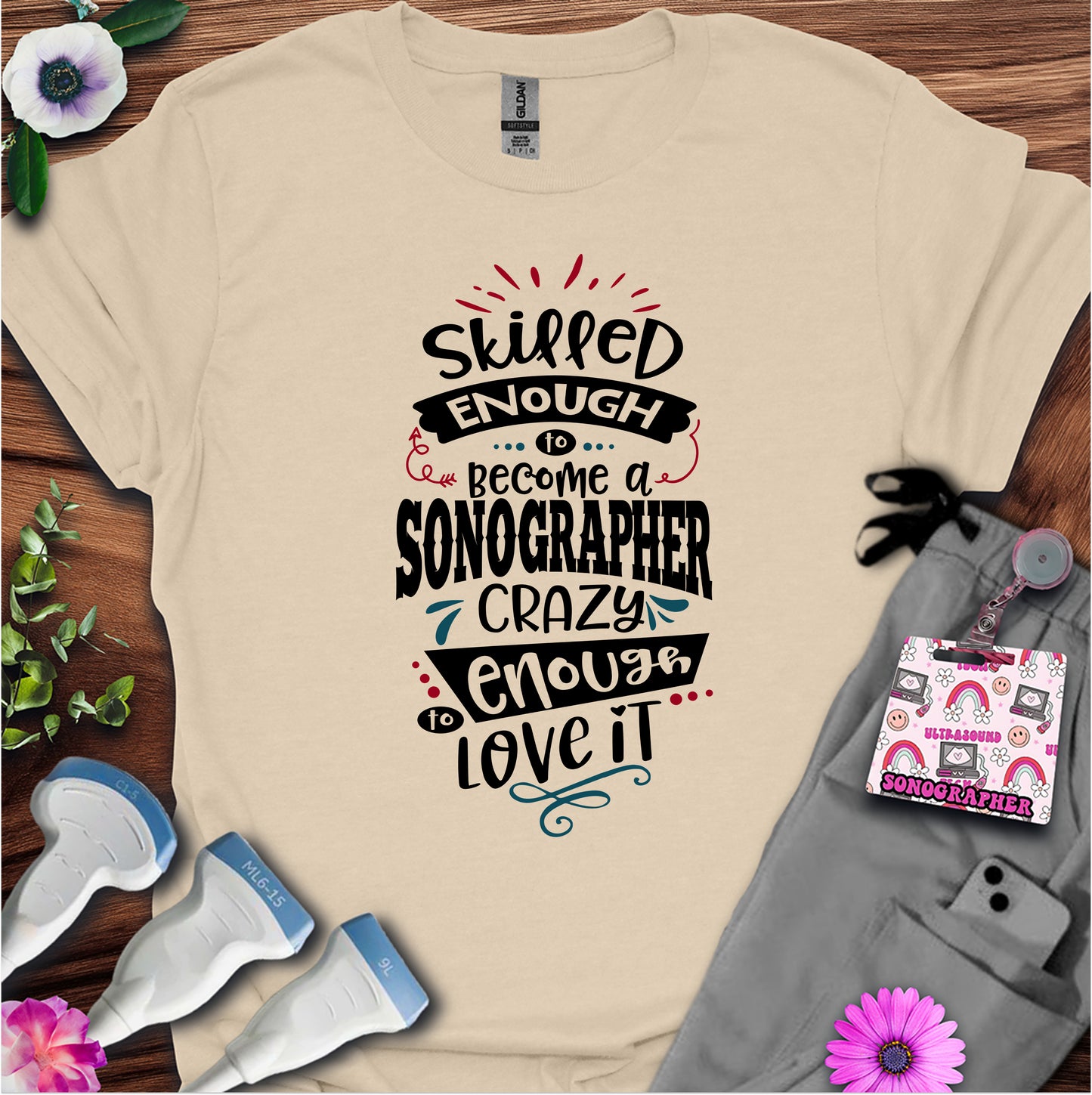 "Skilled & Crazy" T-shirt