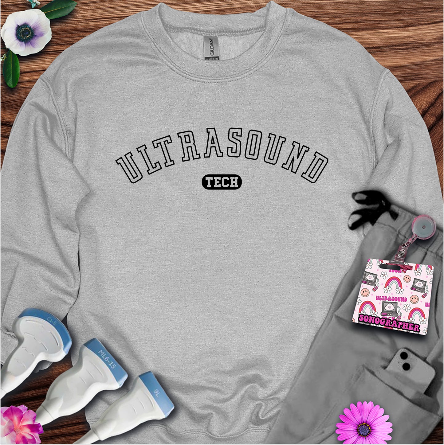 "Ultrasound Tech University" Sweatshirt