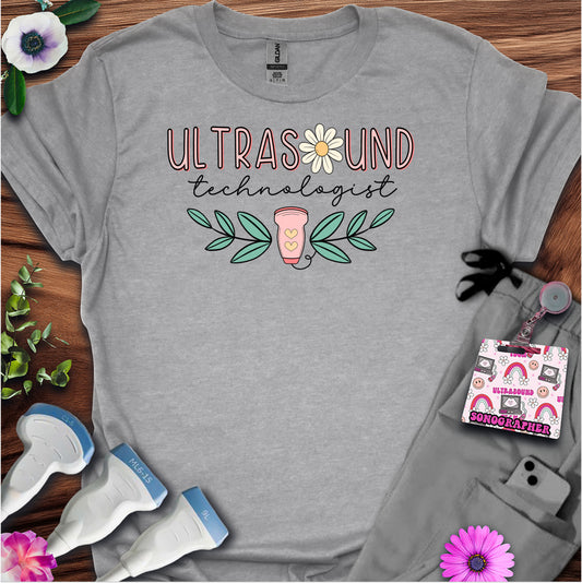 "Daisy Ultrasound Technologist" T-shirt