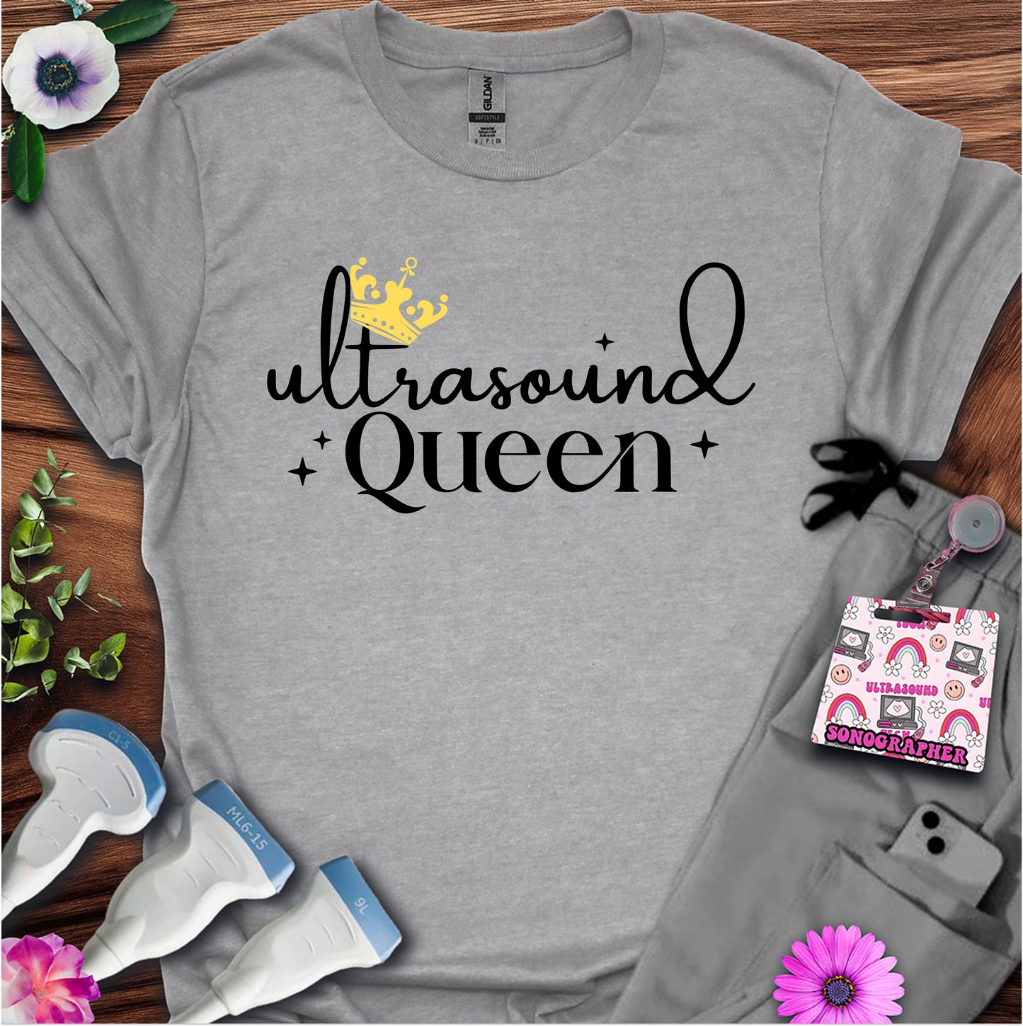 "Ultrasound Queen 👑" T-Shirt