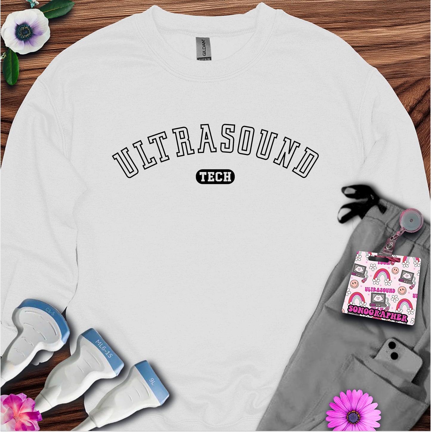 "Ultrasound Tech University" Sweatshirt