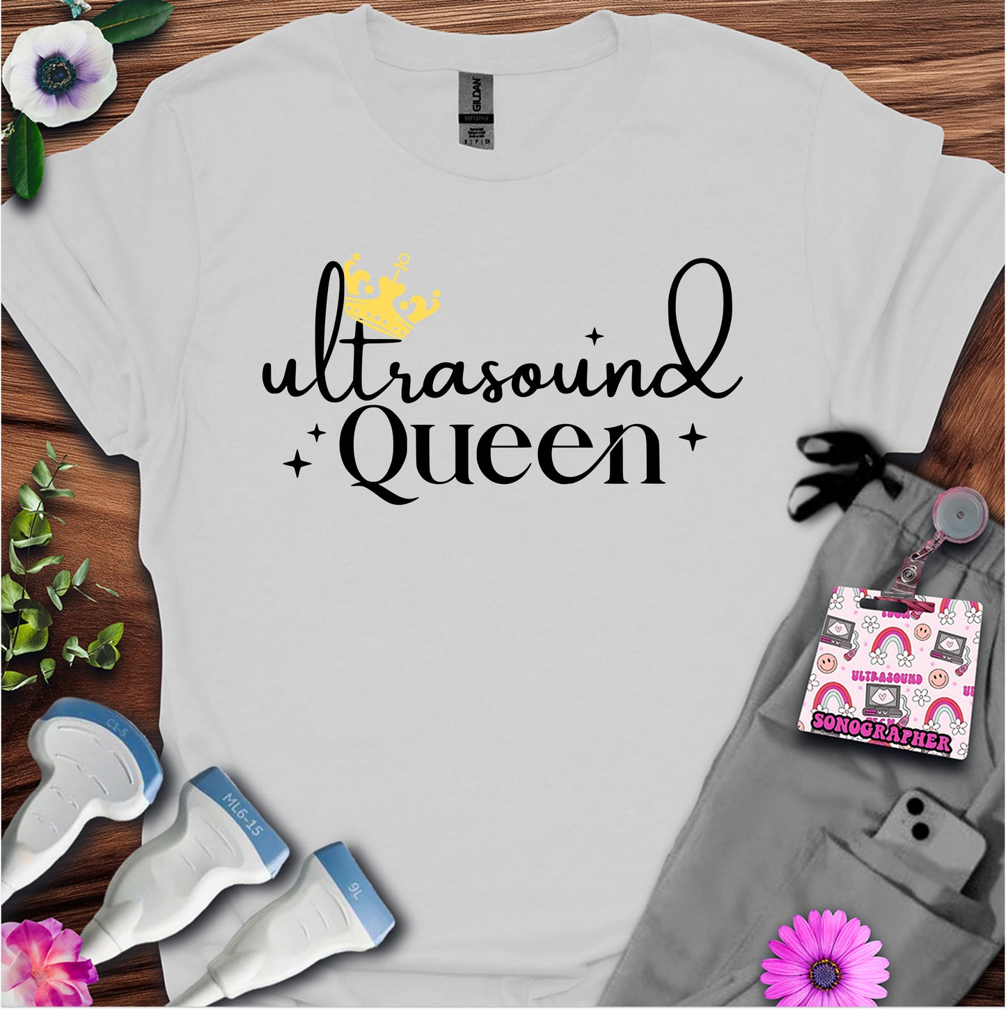 "Ultrasound Queen 👑" T-Shirt