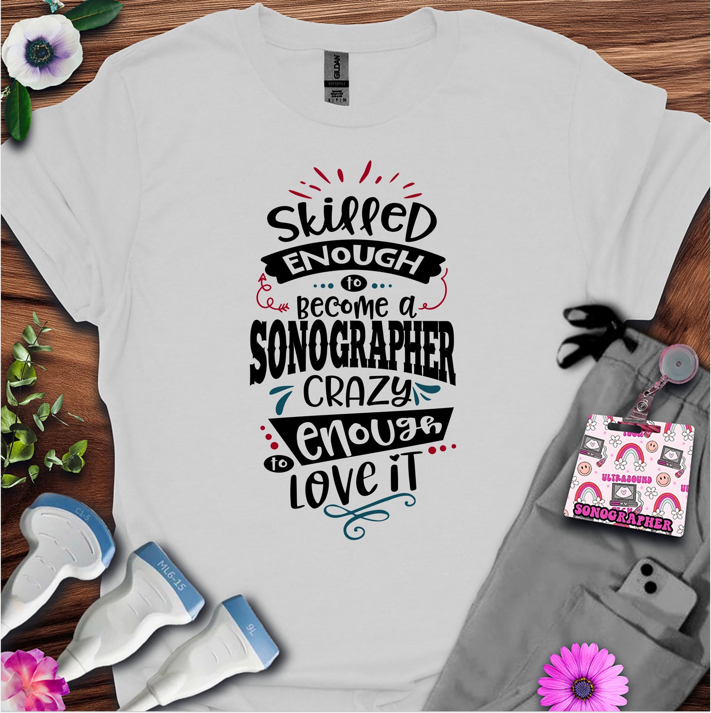 "Skilled & Crazy" T-shirt