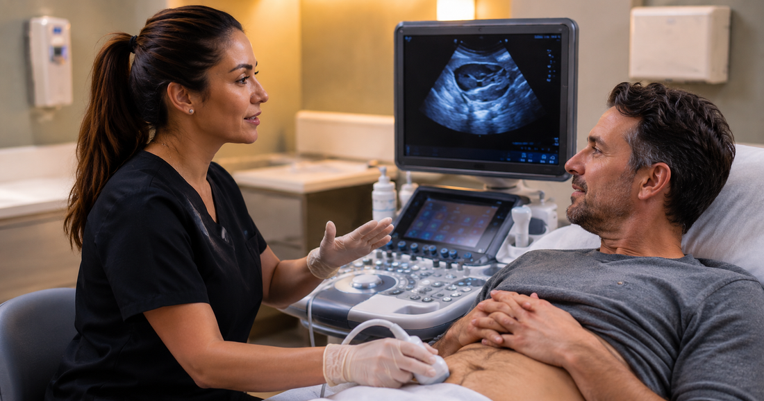 Sonography Clinician. Not a Tech. Ultrasound sonographer identity design by Nissa RDMS RVT Sono Graphics