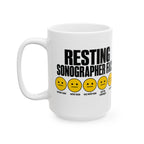 Resting Sonographer Face, Weird Exam - Coffee Cup
