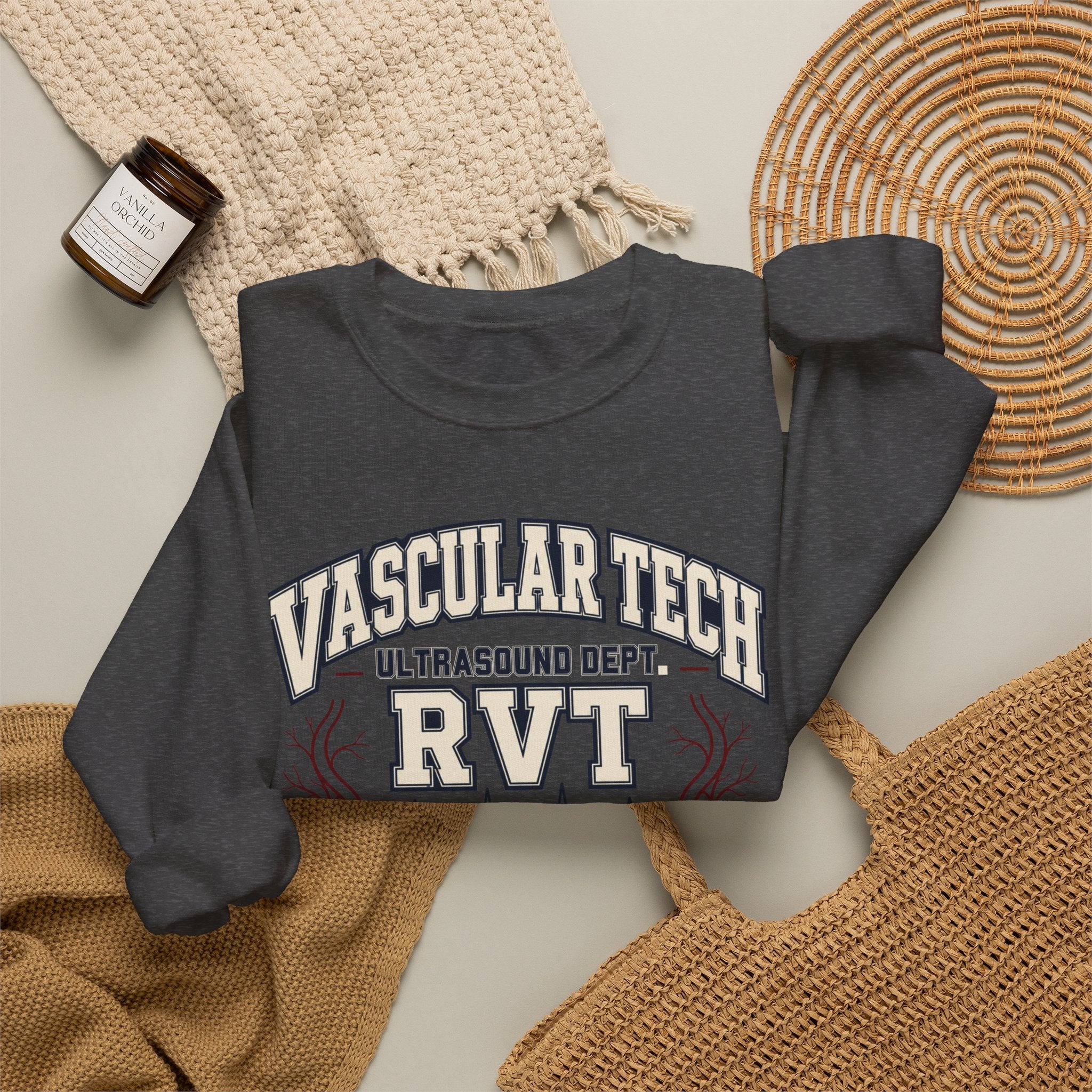 Vascular Tech Crest Sweatshirt