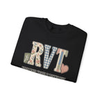 RVT Faux Patchwork Sweatshirt