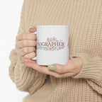 Pastel Floral Sonographer - Coffee Cup