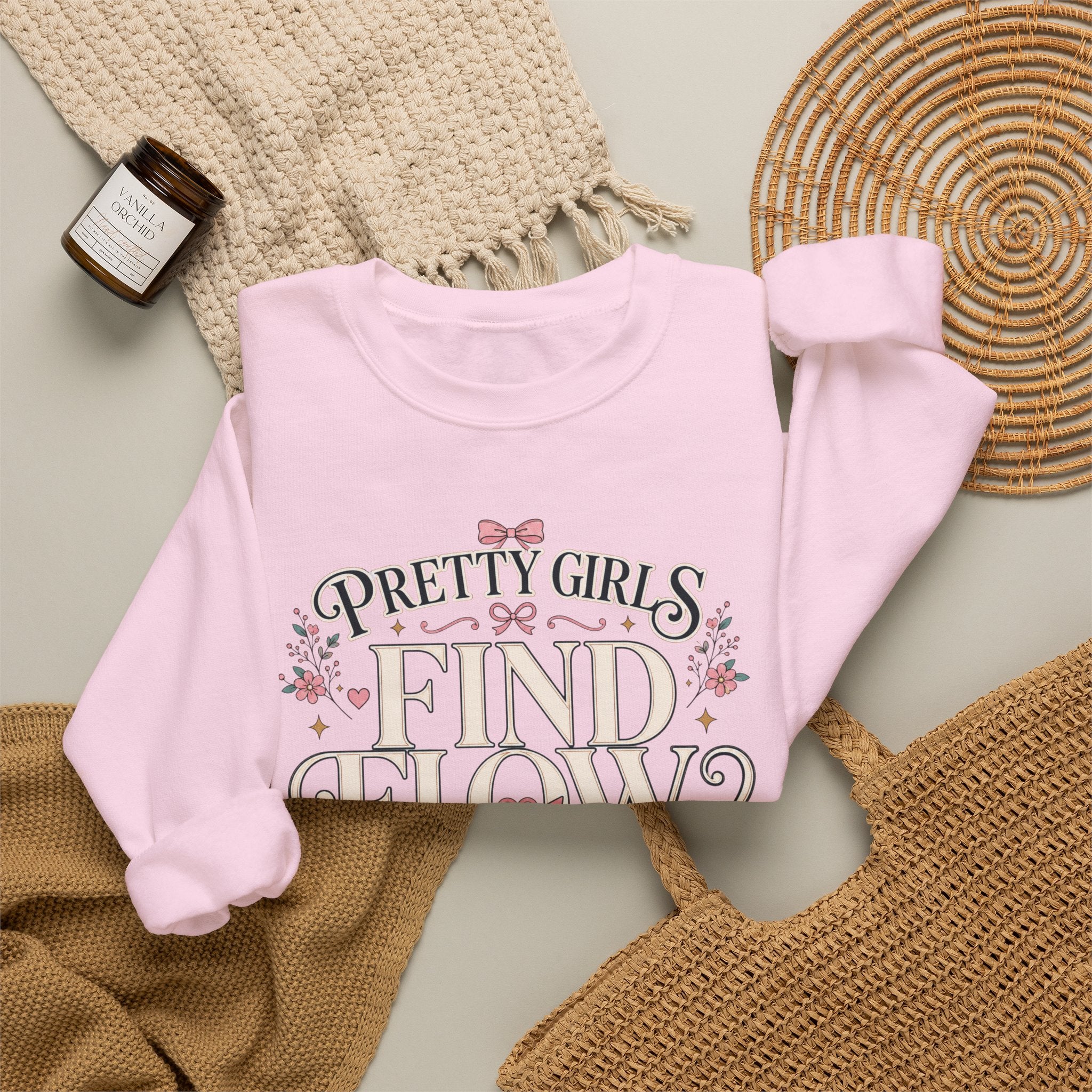 Pretty Girls Find Flow Sweatshirt