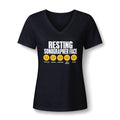 Resting Sonographer Face, Weird exam - V-Neck Tee