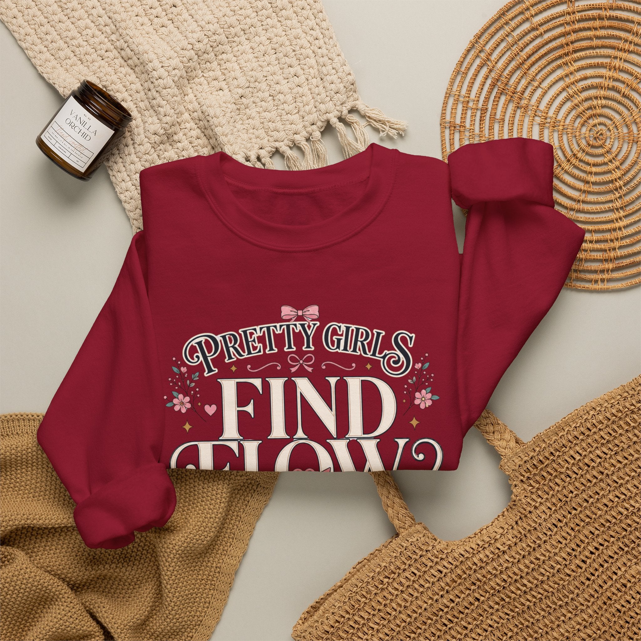 Pretty Girls Find Flow Sweatshirt