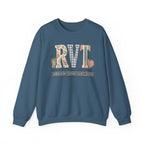 RVT Faux Patchwork Sweatshirt
