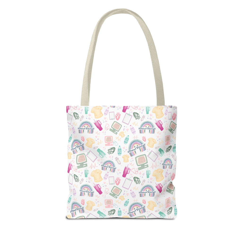 Retro Ultrasound Tech Tote Bag for Sonographers