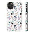 Watercolor Ultrasound Tech White iPhone Case — iPhone 11-17