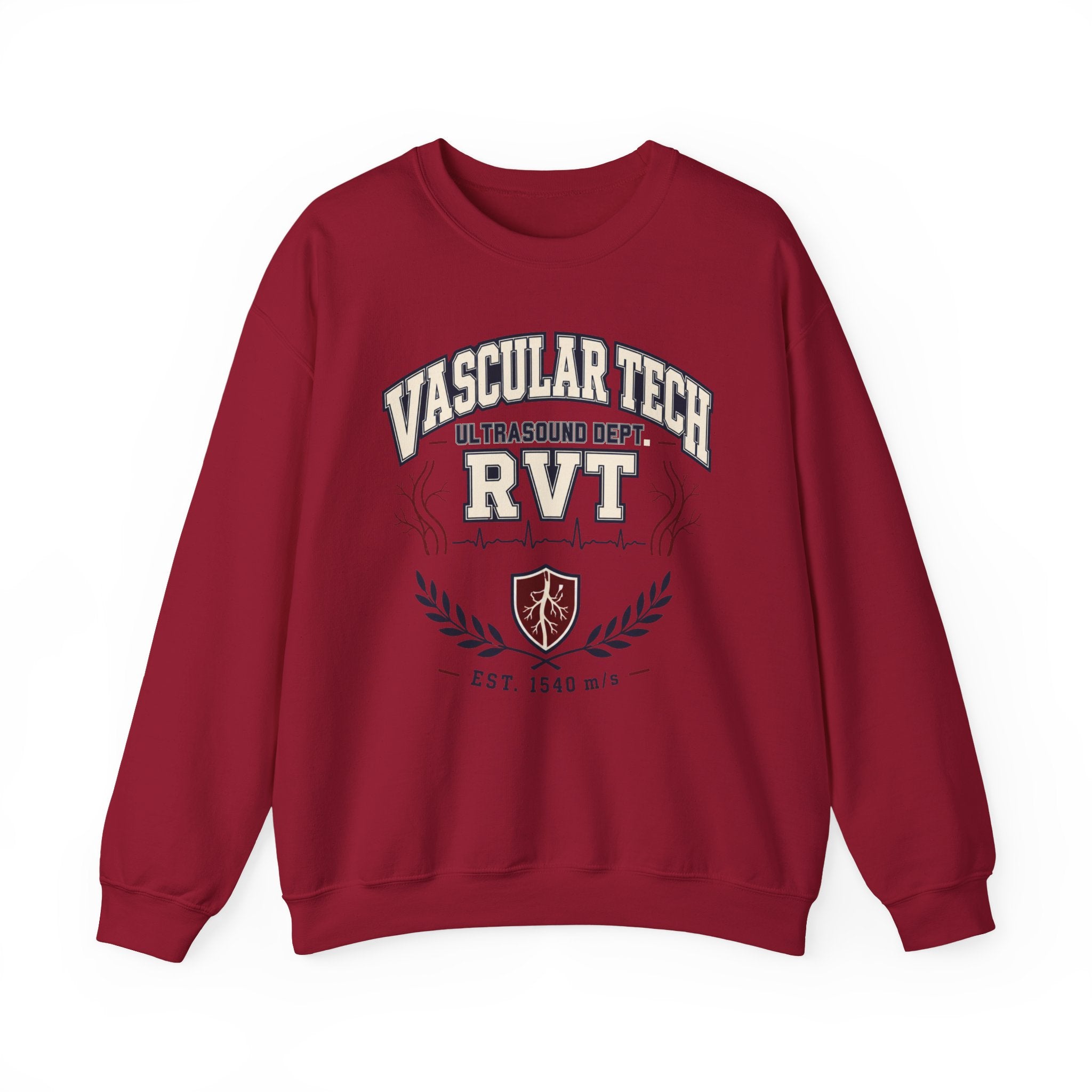 Vascular Tech Crest Sweatshirt