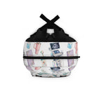 White Watercolor Ultrasound Tech Backpack