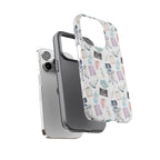 Watercolor Ultrasound Tech White iPhone Case — iPhone 11-17