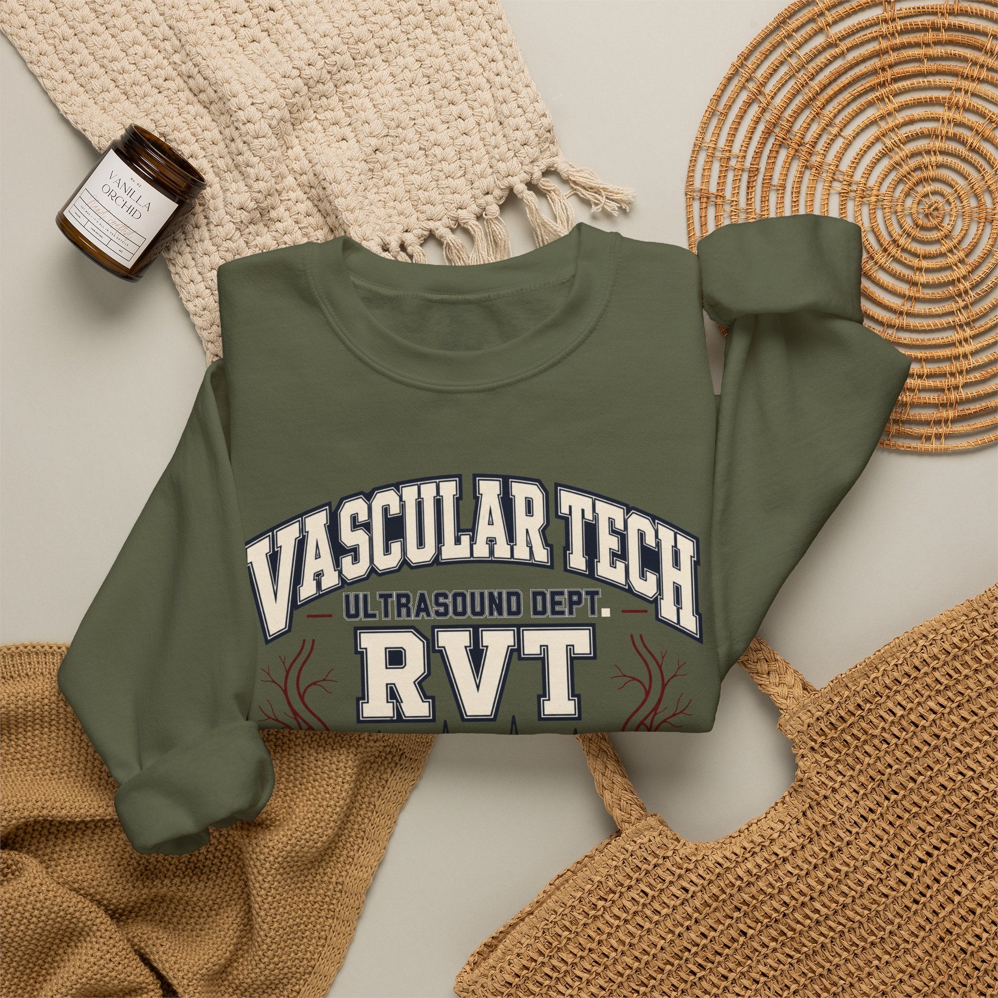 Vascular Tech Crest Sweatshirt