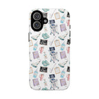 Watercolor Ultrasound Tech White iPhone Case — iPhone 11-17