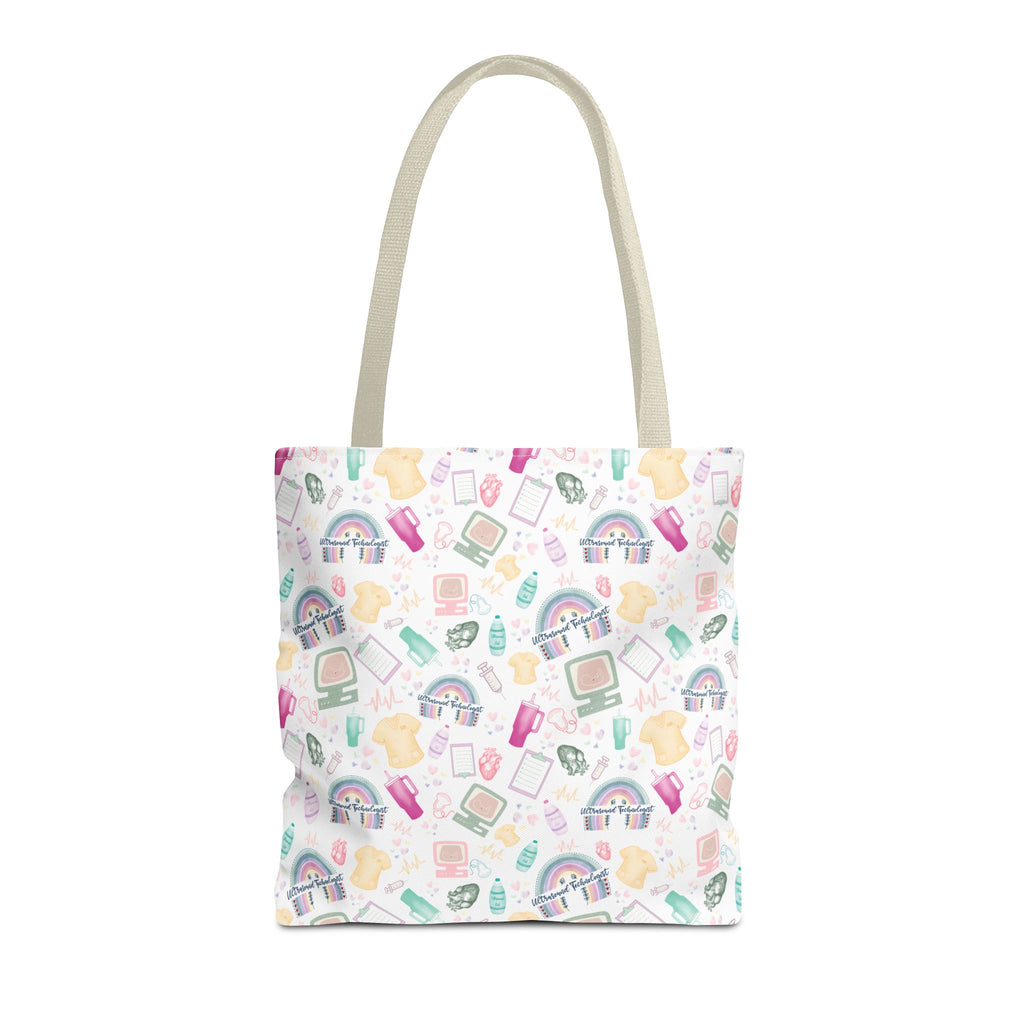 Retro Ultrasound Tech Tote Bag for Sonographers