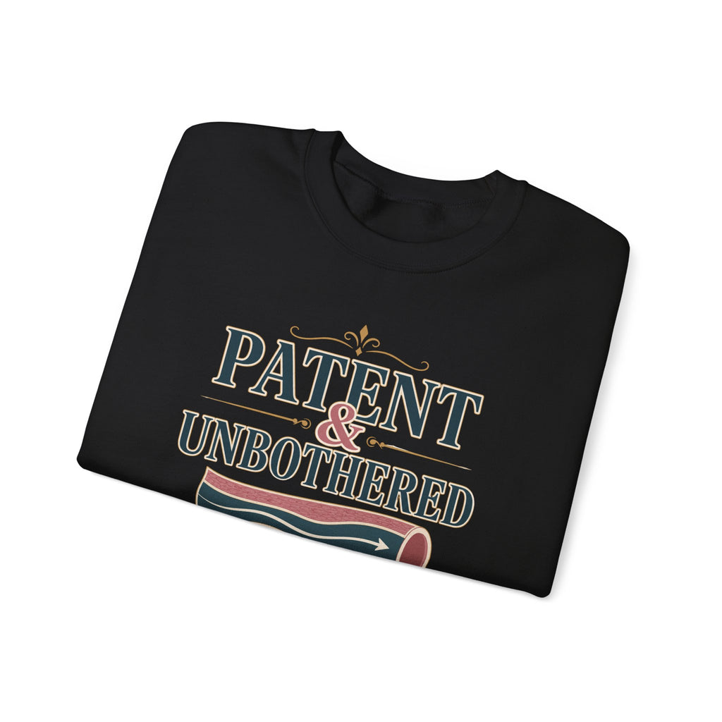 Patent & Unbothered Sweatshirt
