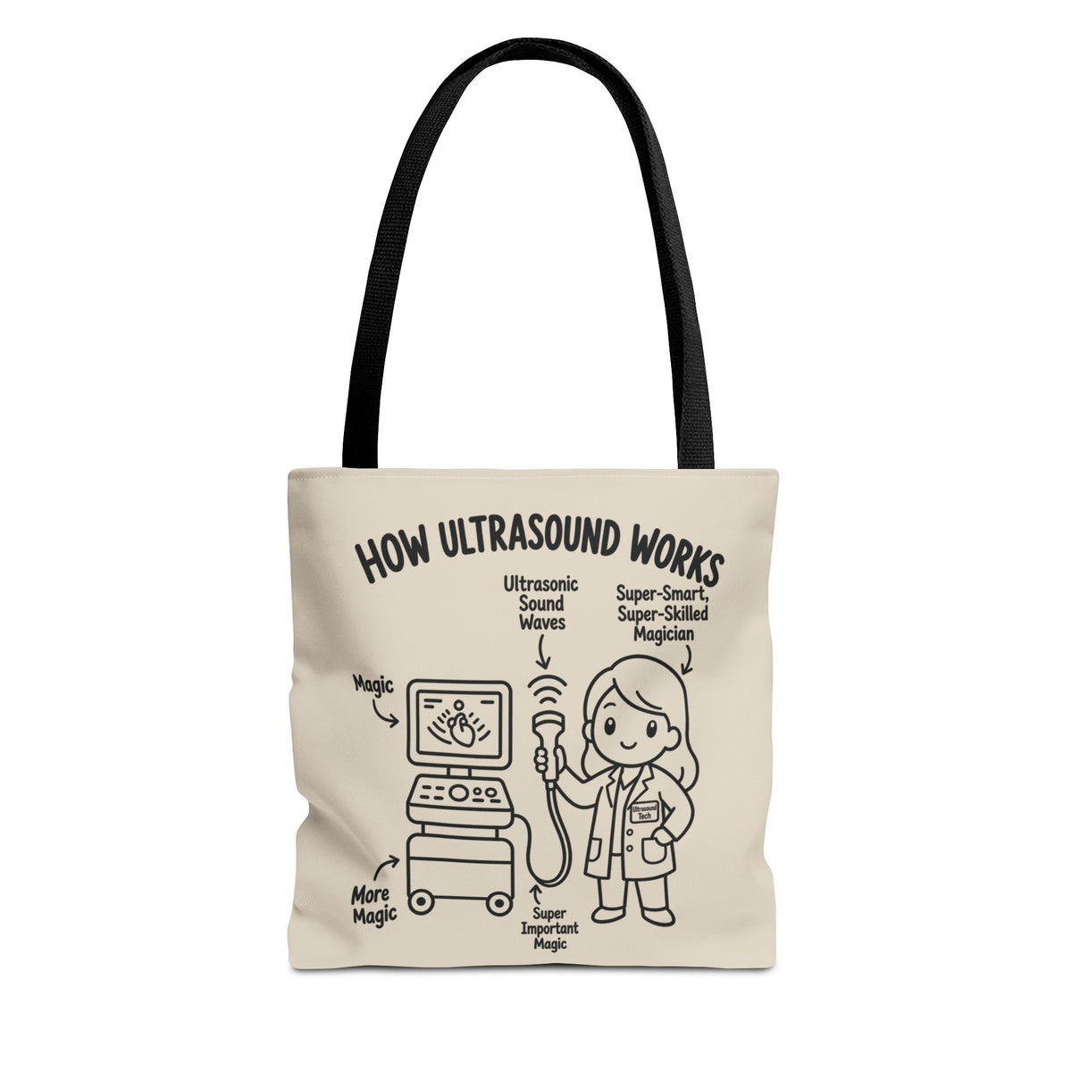 How Ultrasound Works Tote Bag