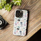 Watercolor Ultrasound Tech White iPhone Case — iPhone 11-17