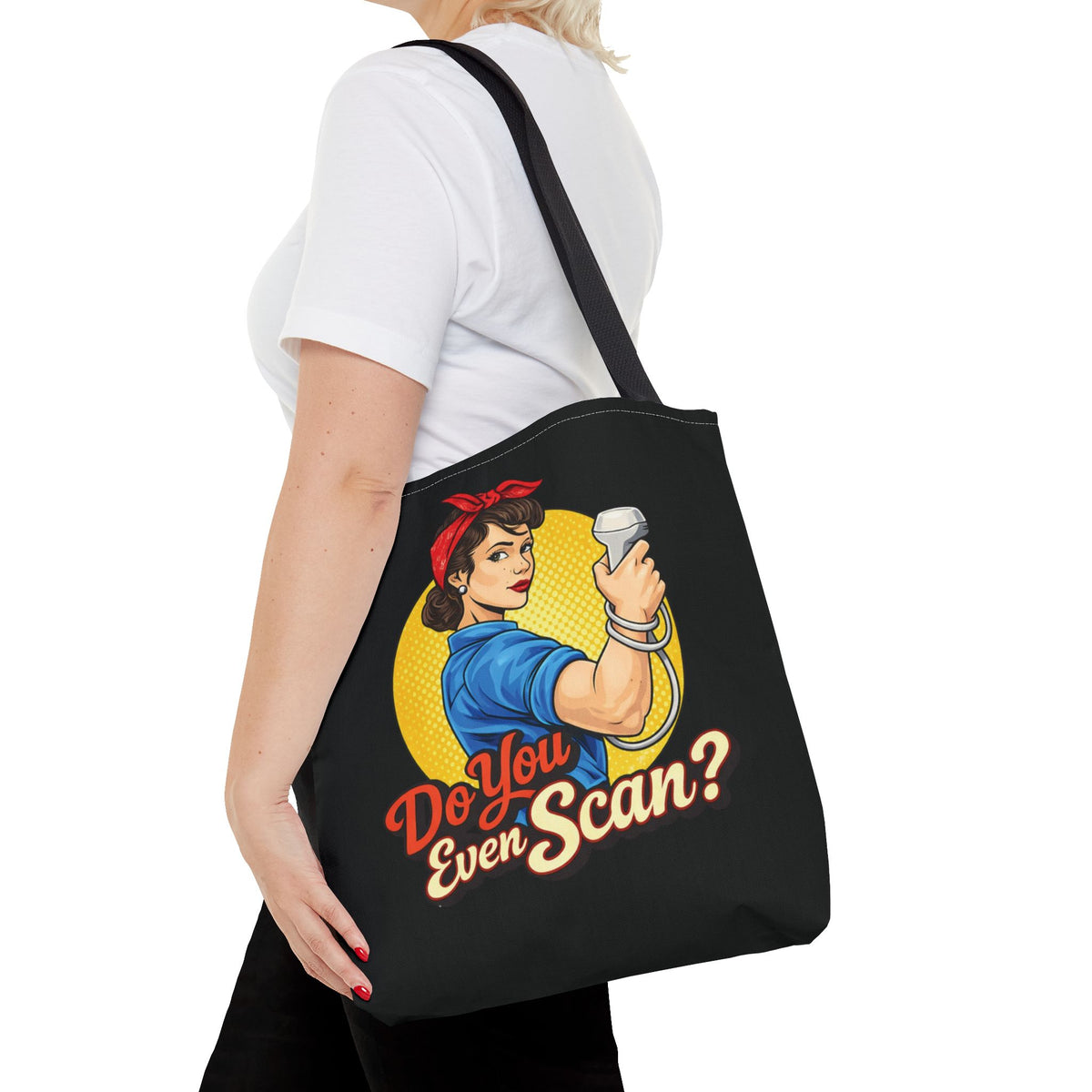 Do You Even Scan? Retro Sonographer Tote Bag