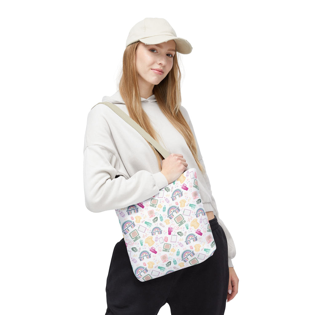 Retro Ultrasound Tech Tote Bag for Sonographers
