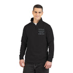Personalized Sonography Embroidered Quarter‑Zip Fleece Pullover