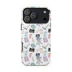 Watercolor Ultrasound Tech White iPhone Case — iPhone 11-17