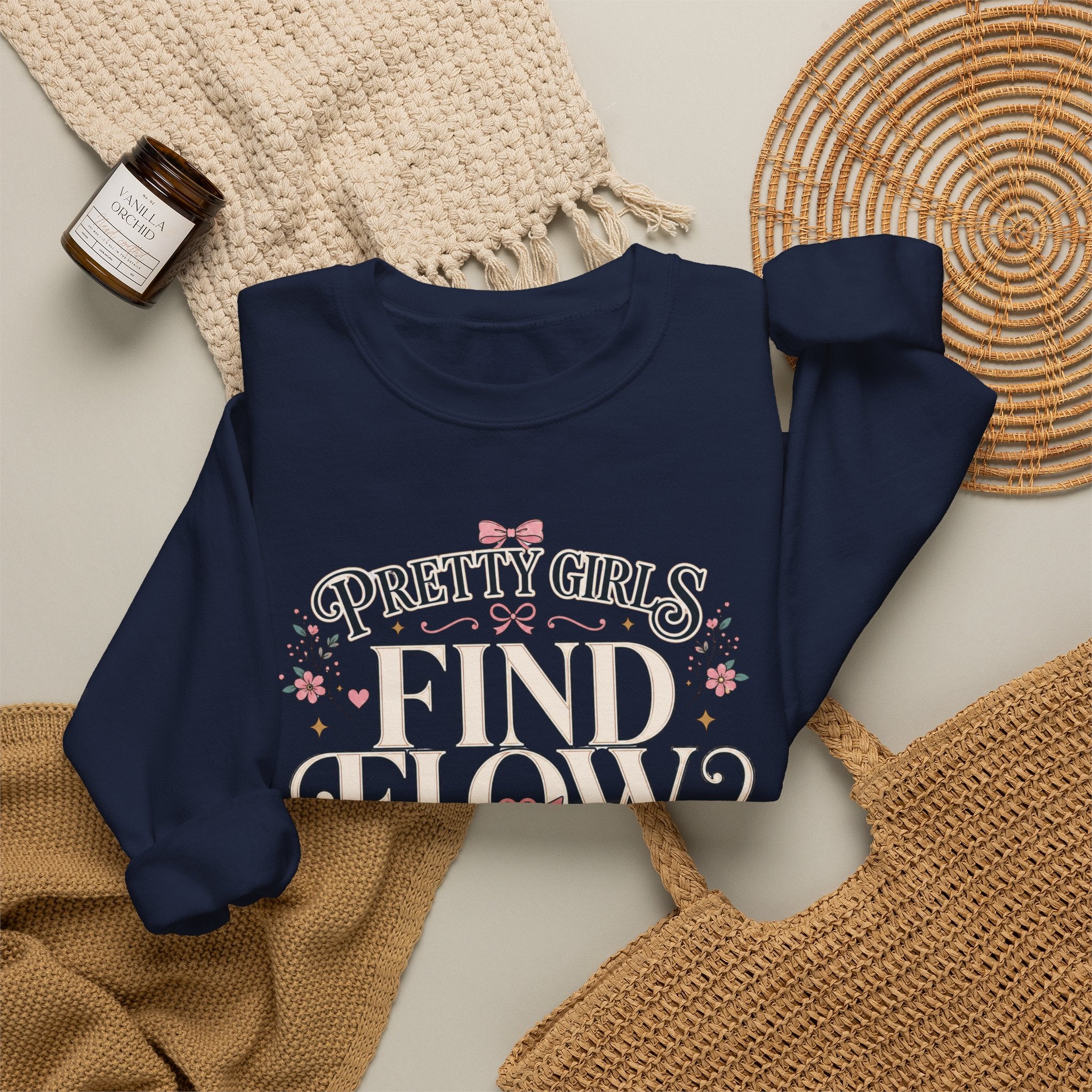 Pretty Girls Find Flow Sweatshirt