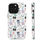Watercolor Ultrasound Tech White iPhone Case — iPhone 11-17