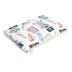Watercolor Ultrasound Tech White Accessory Pouch - Makeup Bag, Pencil Pouch
